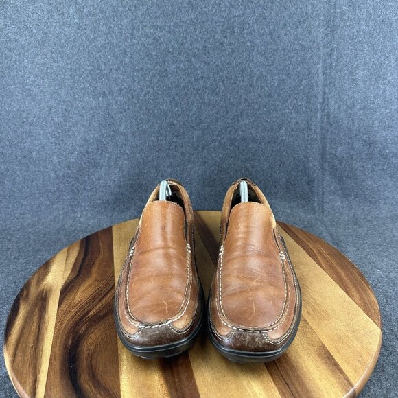 Cole Haan Tucker Loafer Leather Venetian Slip Loafer C03559 Men's 11 Vibram Sole - Picture 3 of 13